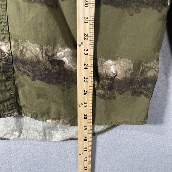 Outdoor Life Deer Hunting Outdoor Button Down Long Sleeve Shirt Mens Medium - Picture 6 of 7